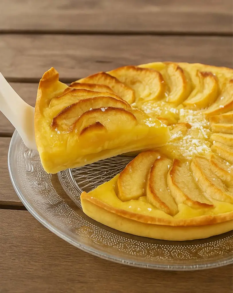 Tarte aux pommes et à la crème fraîche : une douceur classique et gourmande