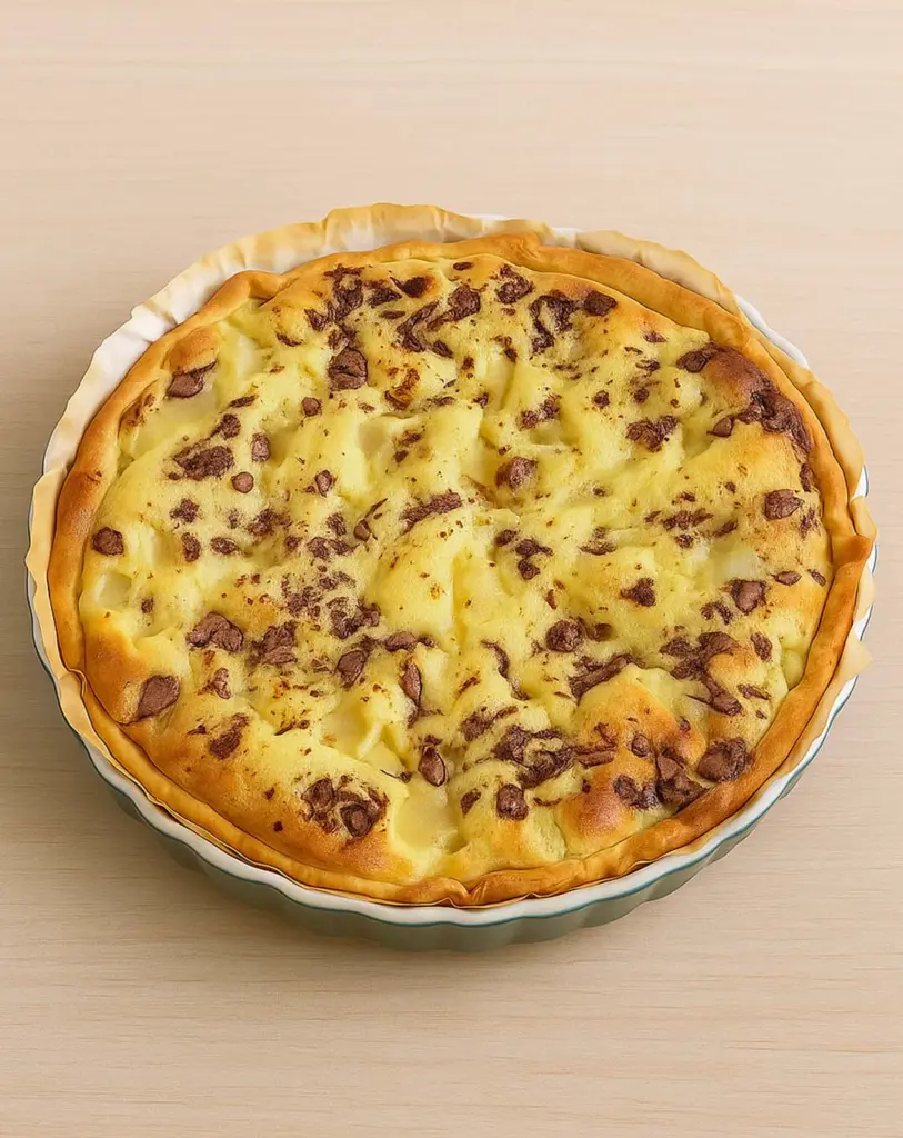 Tarte poire mascarpone et chocolat praliné : un dessert fondant et gourmand