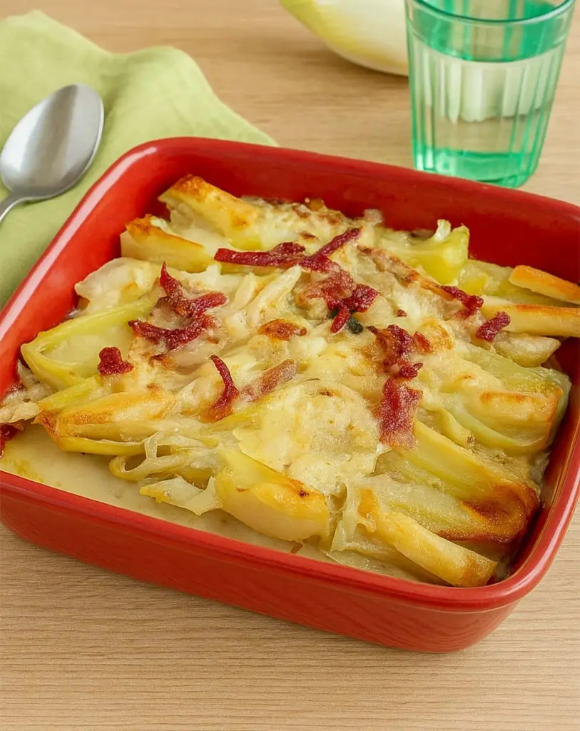Tartiflette aux endives et reblochon fondant : un plat réconfortant et équilibré