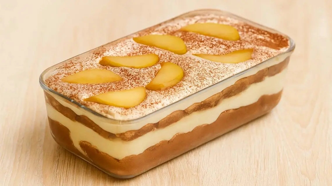 Tiramisu poires chocolat : dessert gourmand et fondant