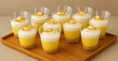 Verrine tarte au citron meringuée : un dessert élégant pour les fêtes de Noël