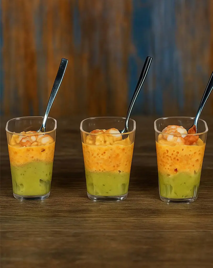Verrines crabe avocat crevette : une entrée fraîche et raffinée