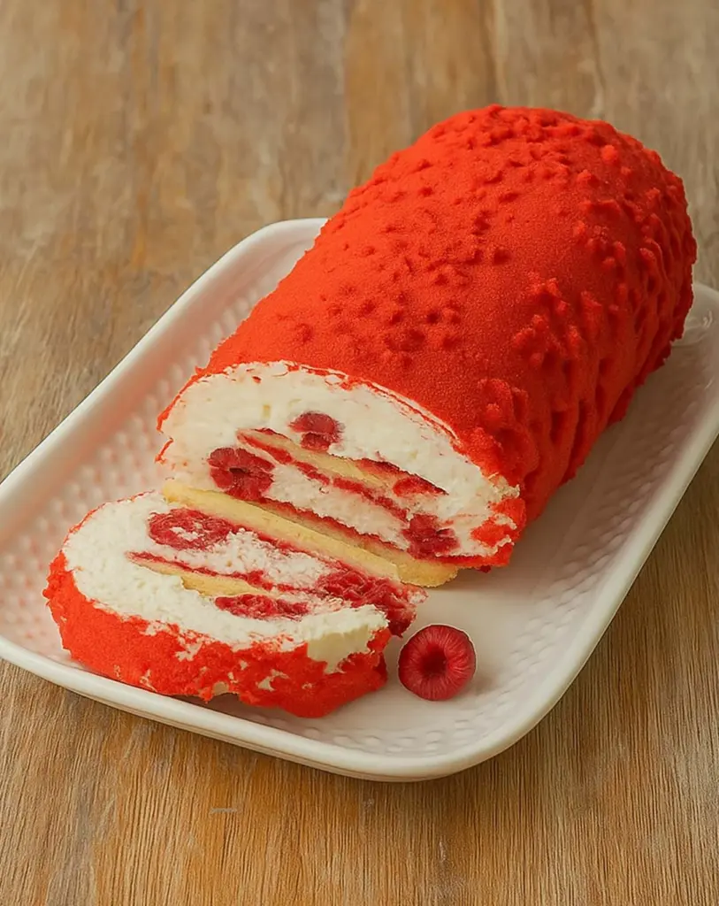 Bûche de Noël Tiramisu Framboises : Un Dessert de Fête Frais et Crémeux