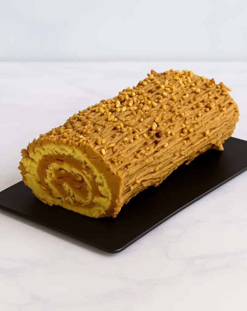 Bûche de Noël au Moka Maison : Un Dessert Gourmand à la Crème au Café