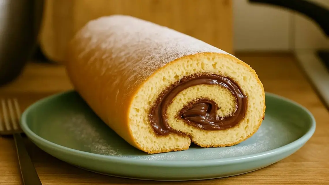 Bûche de Noël au Nutella Moelleuse : Recette Express pour les Fêtes