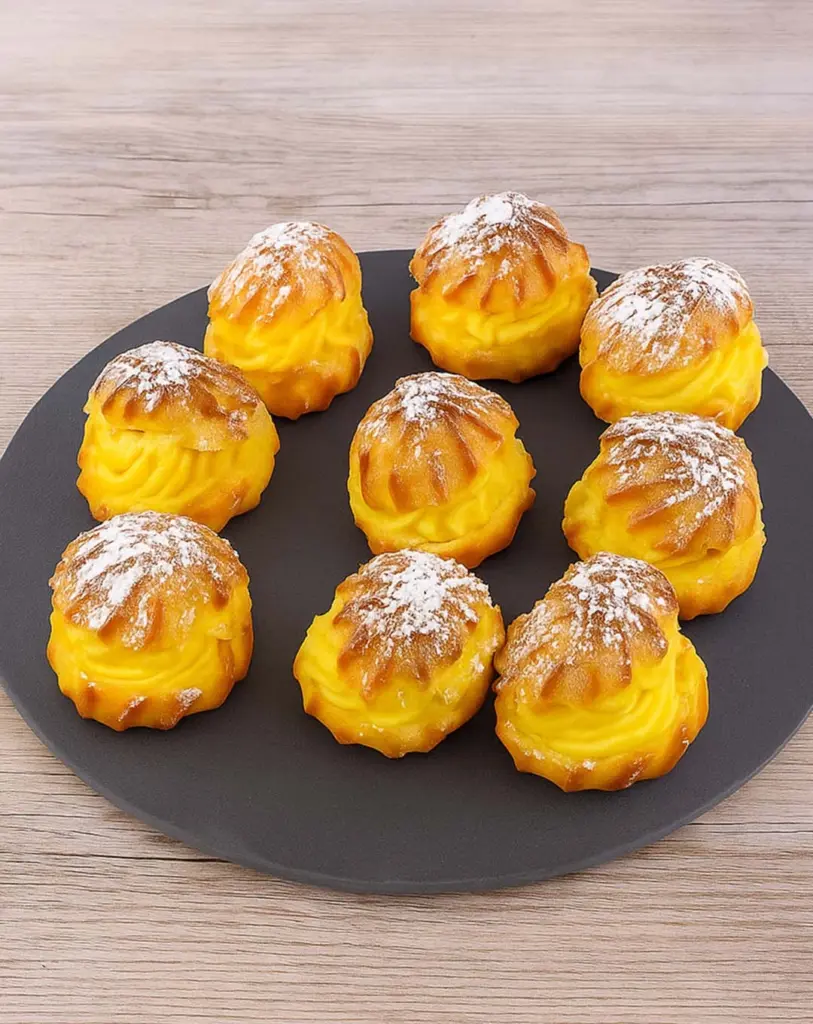 Choux vanille caramel : une pâtisserie gourmande et irrésistible