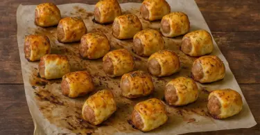 Feuilletés à la saucisse de Noël : l’apéritif festif facile et croustillant