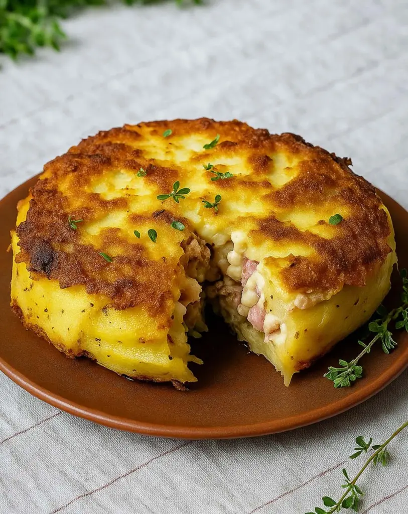 Gâteau de Pommes de Terre au Jambon et Mozzarella : Recette Facile et Ultra Gourmande