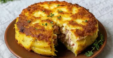 Gâteau de Pommes de Terre au Jambon et Mozzarella : Recette Facile et Ultra Gourmande