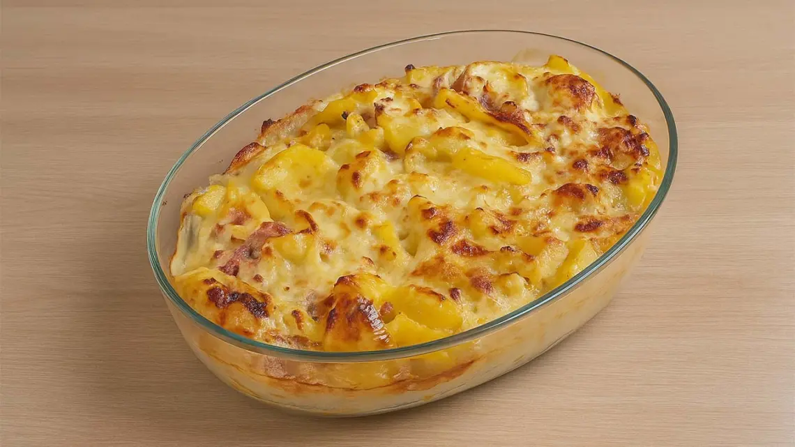 Gratin de pomme de terre au camembert : le plat réconfort idéal