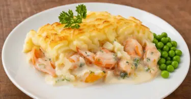 Hachis Parmentier au Saumon et aux Crevettes léger (version WW)