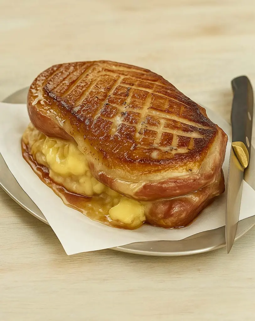 Magret de canard au chèvre et jambon du pays : une recette facile et raffinée