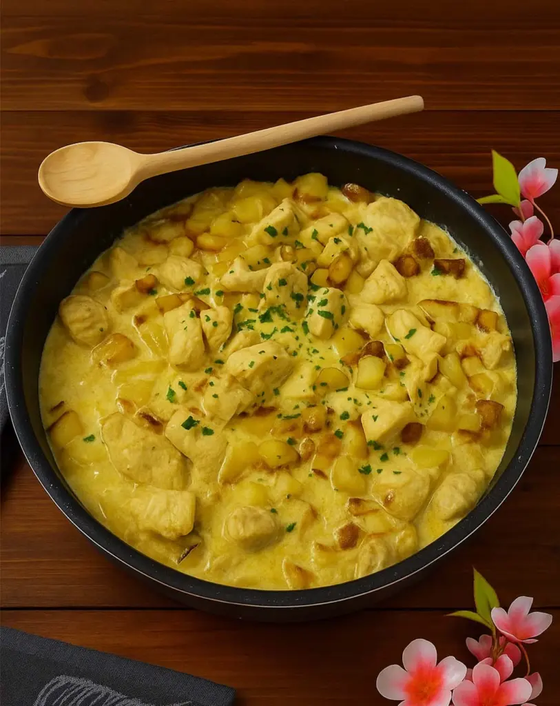 Mijoté de poulet et pommes de terre : Un plat familial par excellence qui réunit tendreté