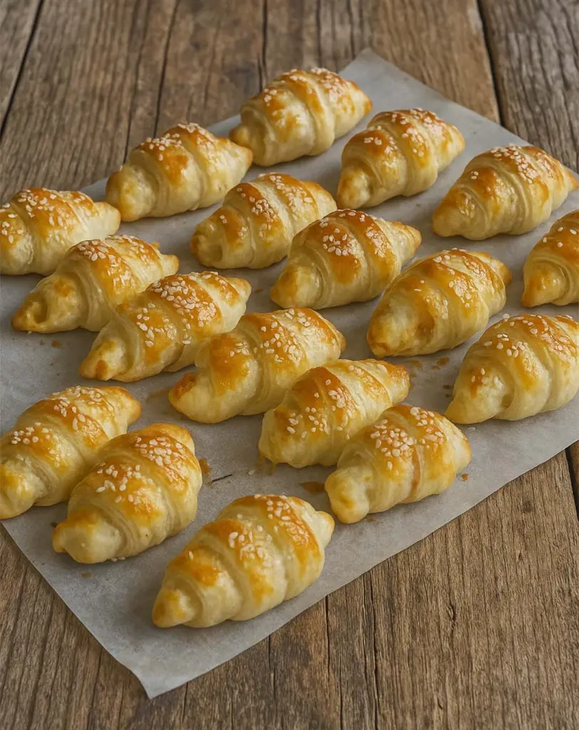 Mini croissants jambon fromage à la béchamel : la recette apéritive facile et gourmande