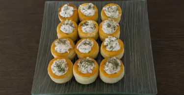 Mini vol-au-vent aux rillettes de thon : bouchées apéritives prêt en 5 minutes