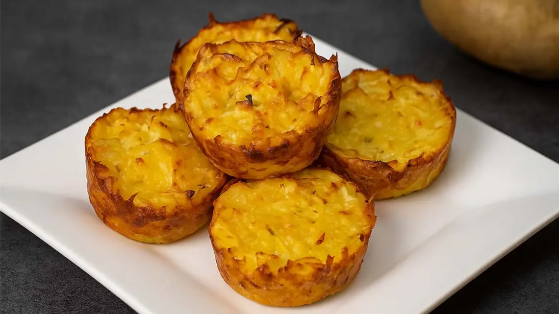 Muffins de Pommes de Terre au Fromage : Petits Gâteaux Salés Irrésistibles