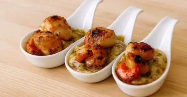 Noix de saint jacques à la fondue de poireaux : Un véritable plaisir pour les papilles