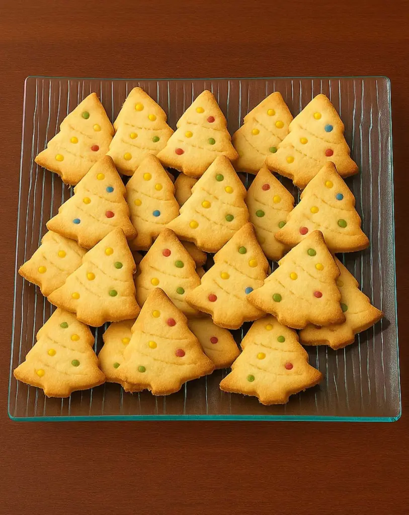 Petits sapins sablés à la noix de coco : biscuits de Noël faciles et gourmands
