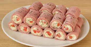 Roulés de Jambon au Fromage Frais : l’Entrée Minute Facile et Gourmande
