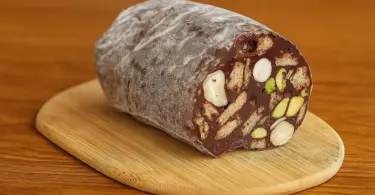 Saucisson au chocolat sans cuisson : la recette facile et gourmande