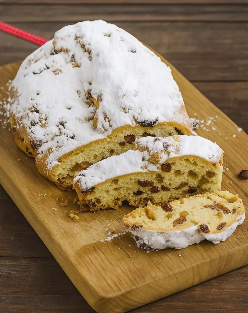 Stollen de Noël traditionnel : la vraie recette allemande au massepain