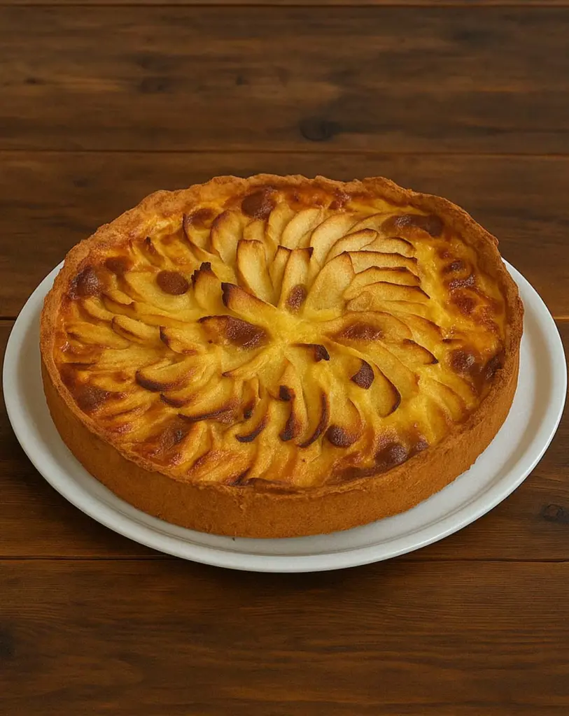 Tarte aux pommes et caramels au beurre salé : un dessert gourmand et fondant