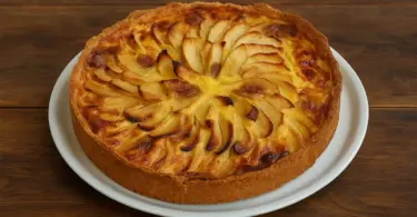 Tarte aux pommes et caramels au beurre salé : un dessert gourmand et fondant