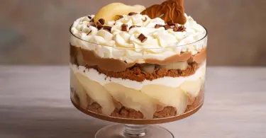 Trifle poire chocolat et spéculoos : un dessert irrésistiblement gourmand