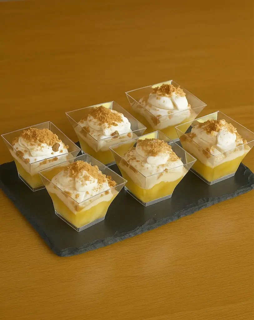 Verrines Chantilly de Foie Gras aux Poires : l’Entrée Chic et Raffinée pour Noël