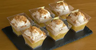 Verrines Chantilly de Foie Gras aux Poires : l’Entrée Chic et Raffinée pour Noël