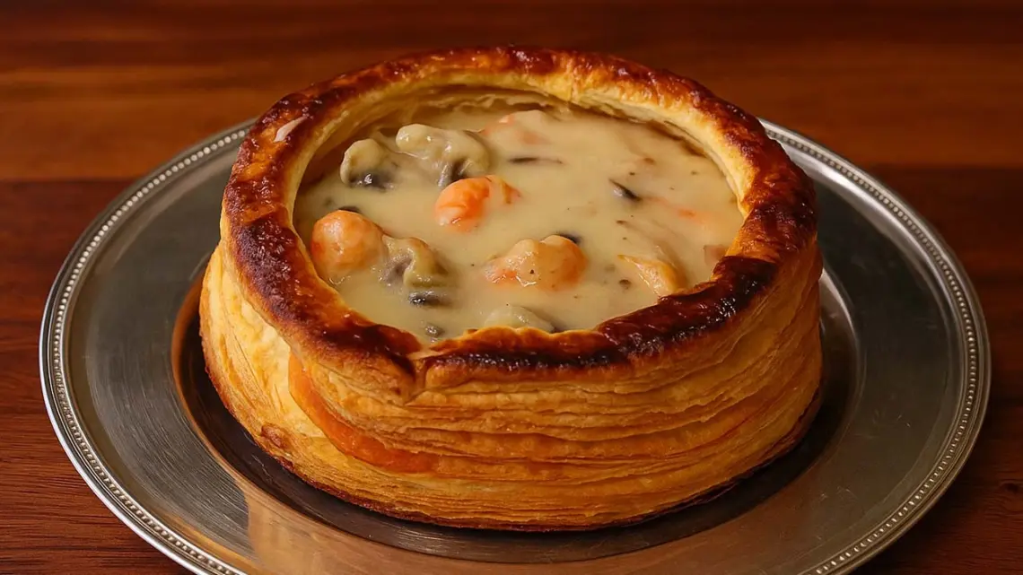 Vol-au-vent aux Fruits de Mer : Un Plat Raffiné et Parfait pour les Fêtes