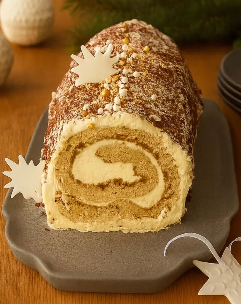 Bûche Tiramisu au Mascarpone : le Dessert de Noël Facile et Crémeux