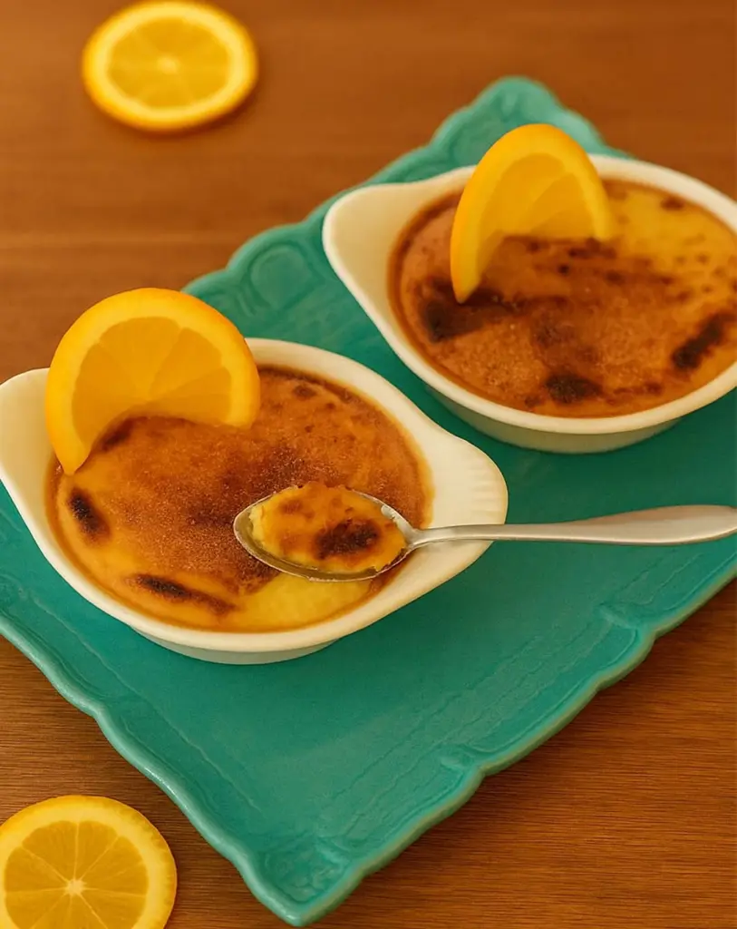 Crèmes Brûlées à l’Orange et Romarin : un Dessert Gourmand et Aromatique