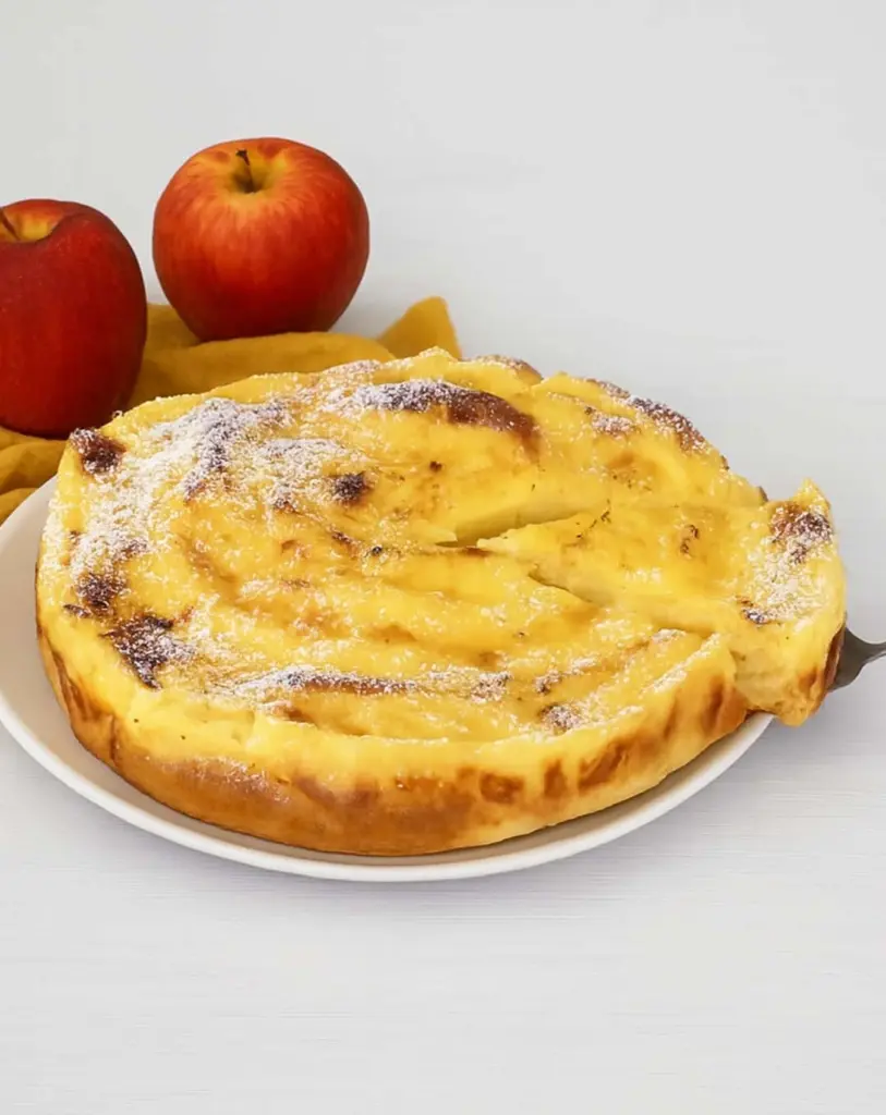 Gâteau ouragan aux pommes et vanille : dessert maison fondant