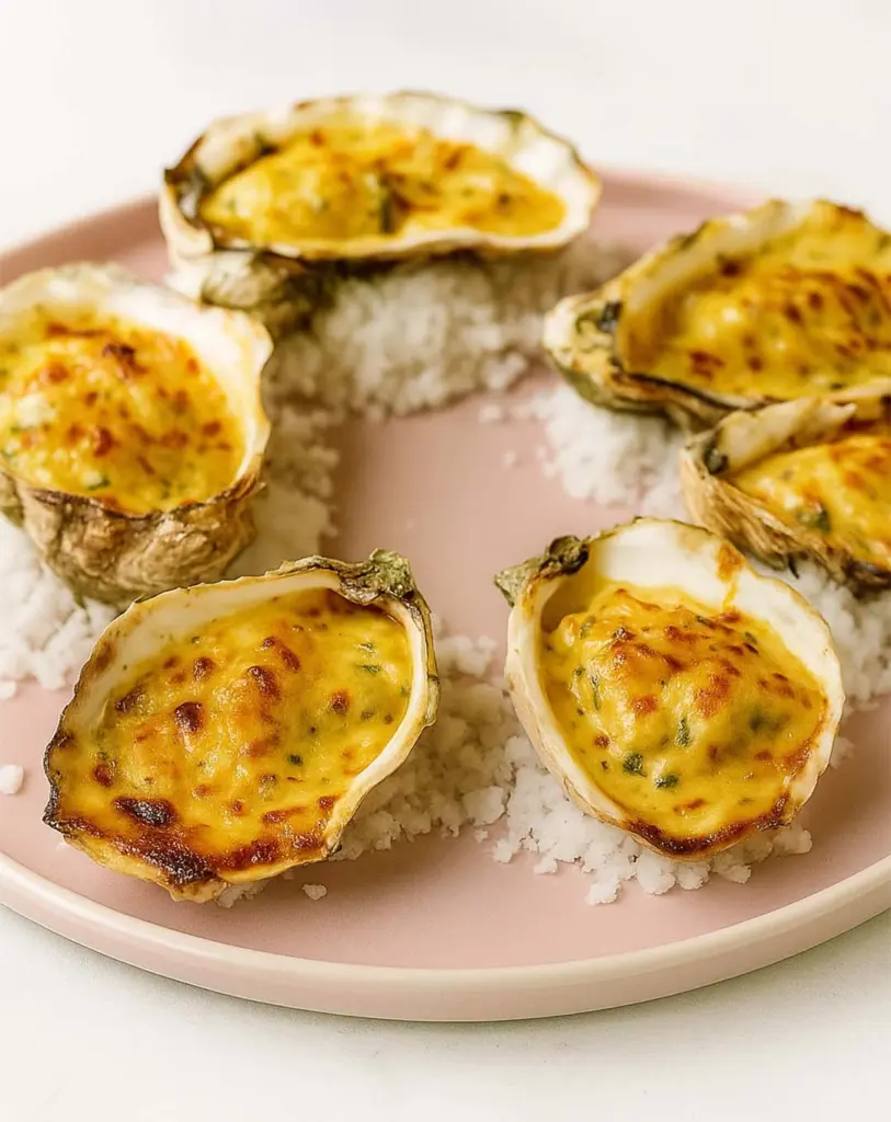Huîtres Chaudes Gratinées au Cidre : Une Entrée Festive et Raffinée