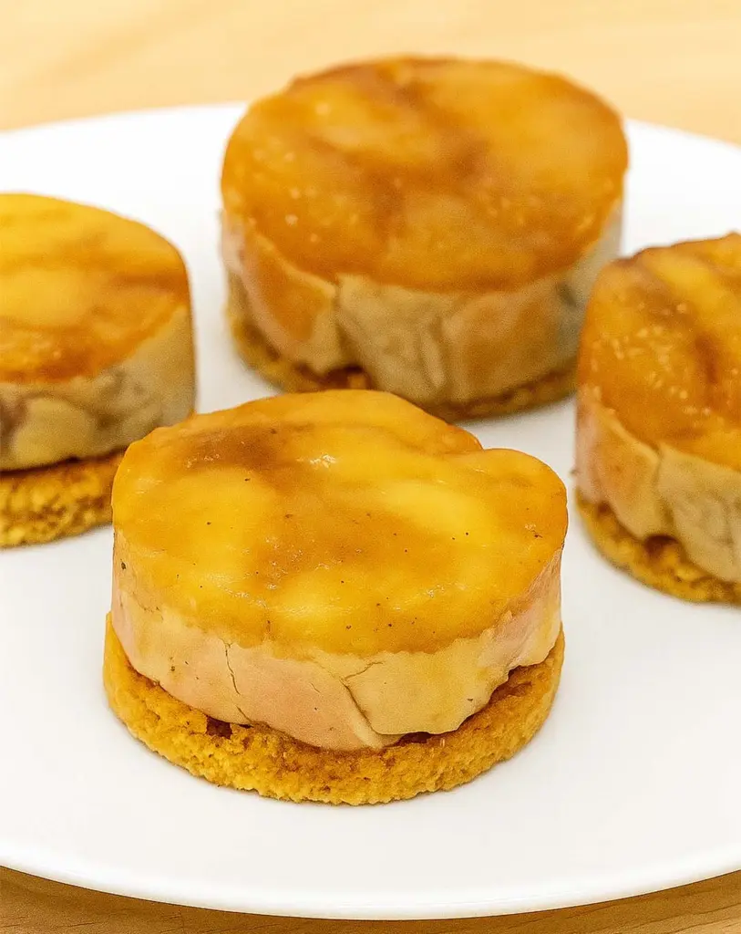 Mini Tatins de Foie Gras aux Pommes : un Apéro Raffiné pour les Repas de Fête