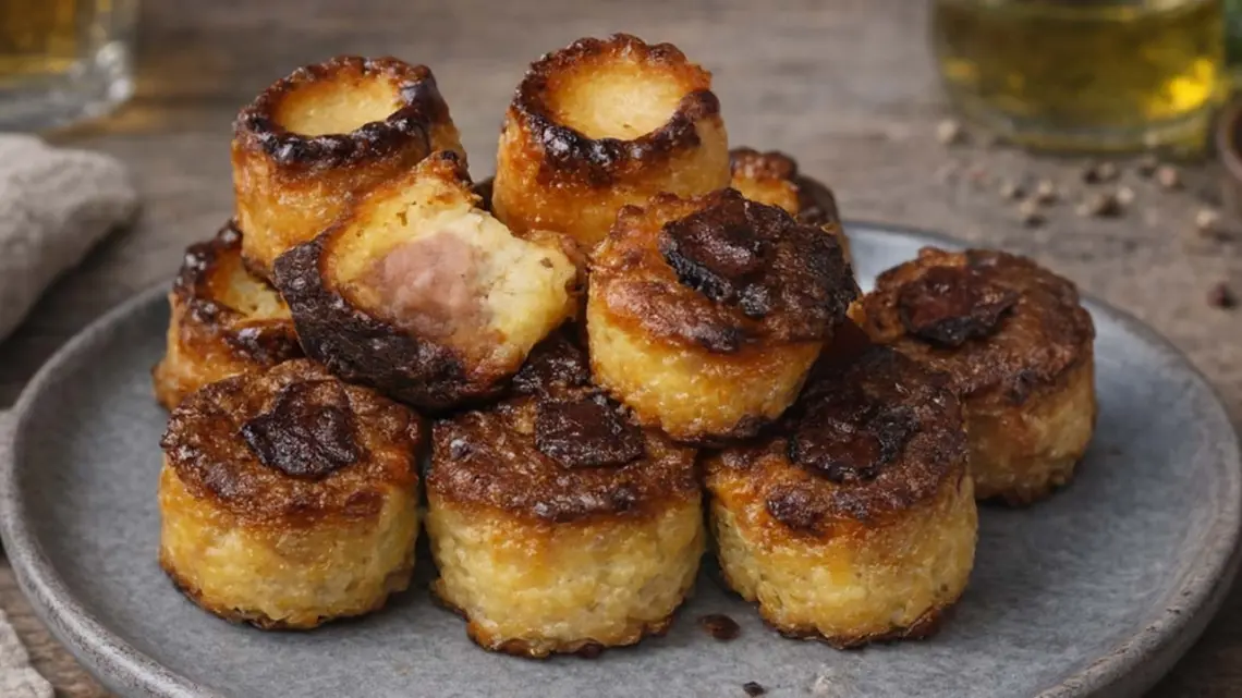 Mini cannelés au foie gras et magret de canard : bouchées apéritives festives