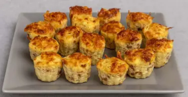 Mini cannelés aux tomates séchées et jambon blanc : bouchées apéro gourmandes