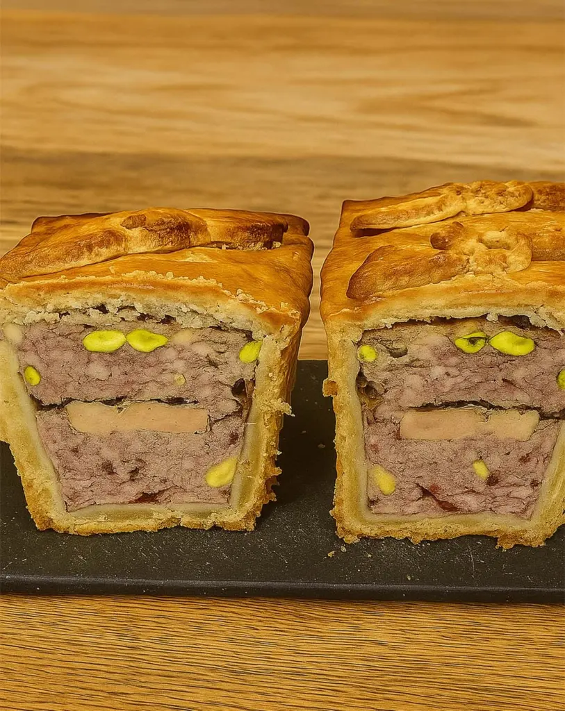 Pâté en Croûte au Poulet et Foie Gras : une Entrée Festive Inratable