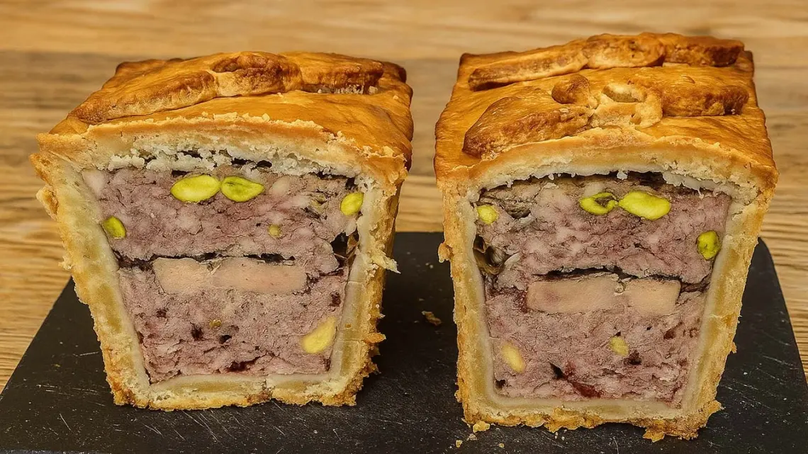 Pâté en Croûte au Poulet et Foie Gras : une Entrée Festive Inratable