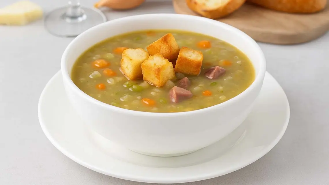 Potage Saint-Germain Traditionnel : Soupe de Pois Cassés Maison