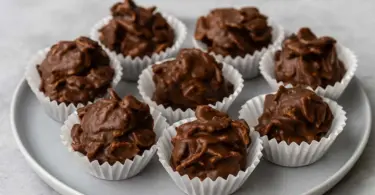 Roses des sables au chocolat noir, prêtes en 15 minutes