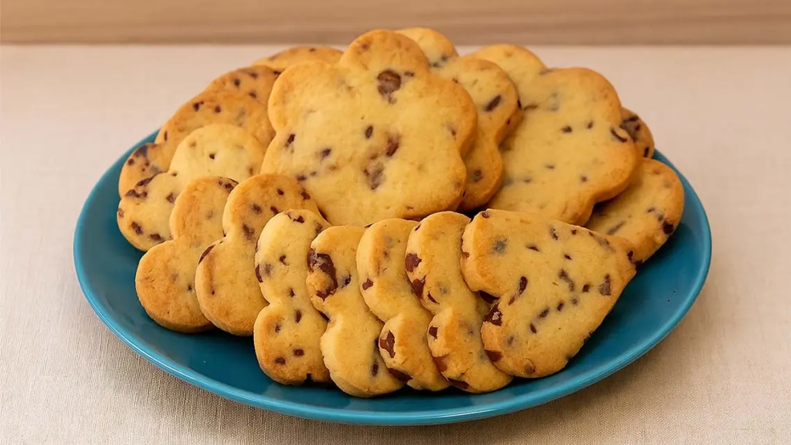 Sablés Amandes et Pépites de Chocolat : de délicieux biscuits de Noël maison