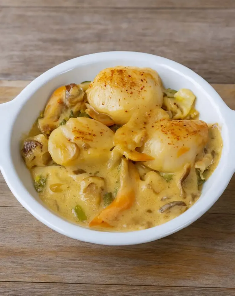 Saint-Jacques Flambées et Fondue de Poireaux : une Entrée Festive Simple et Savoureuse