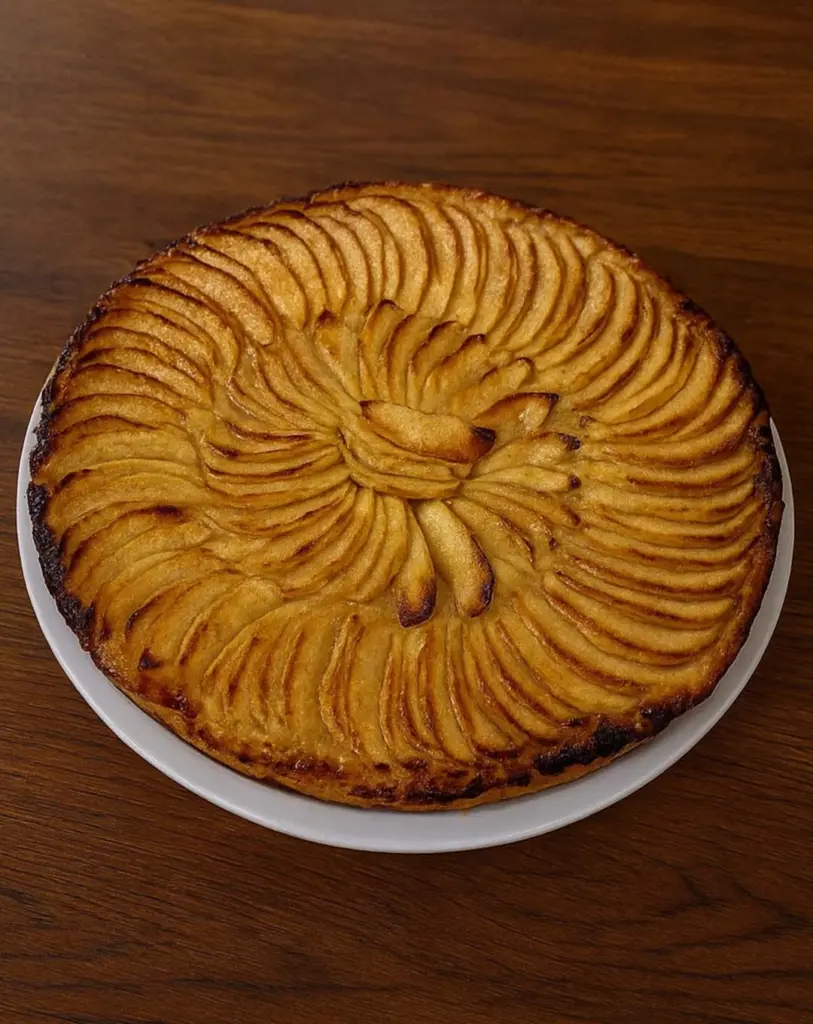 Tarte Fine aux Pommes Caramélisées : Dessert Léger, Économique et Délicieux