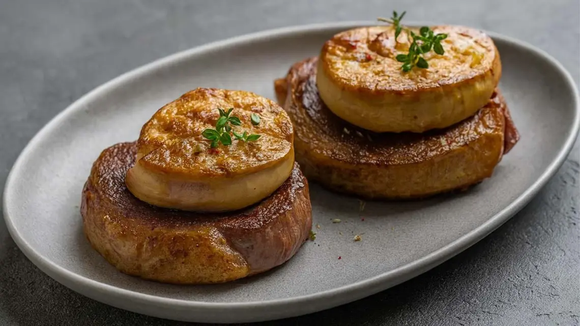 Tournedos au Foie Gras à la Poêle : Le Plat Gastronomique en 10 Minutes
