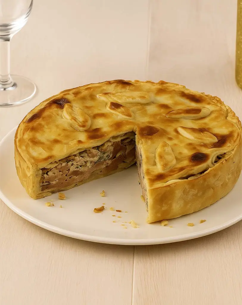 Tourte au Confit de Canard et Foie Gras : le Plat Réconfortant de l’Hiver