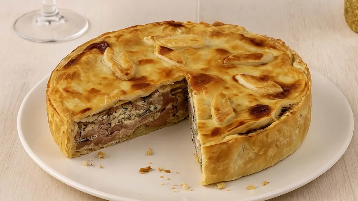 Tourte au Confit de Canard et Foie Gras : le Plat Réconfortant de l’Hiver