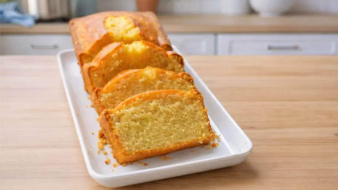 Cake au citron et à la crème fraîche : parfait pour le goûter