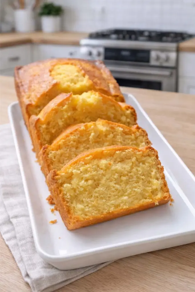 Cake au citron et à la crème fraîche : parfait pour le goûter